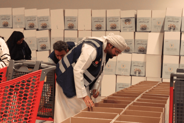 AVT Ramadan Food Parcel Packing Initiative in Cooperation with Ajman Coop
